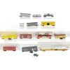 Trains|Con-Cor & Others N Scale Assorted Freight Cars [13] VG - Model Train Junction: Quality Parts and Art Supplies