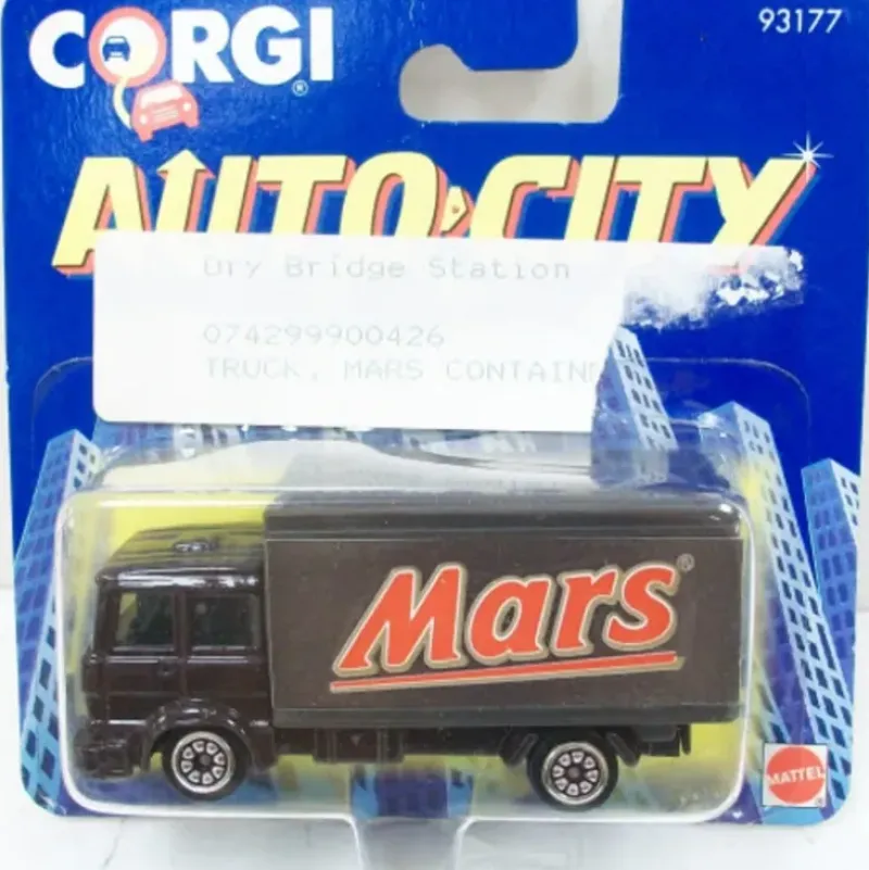 Trains|Corgi 93177 1:87 Mars Delivery Truck Auto City - Model Train Junction: Quality Parts and Art Supplies