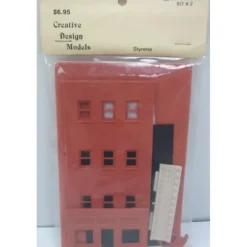 Trains|Creative Design Models 2 HO Lehan's Laundry Building Kit - Model Train Junction: Quality Parts and Art Supplies