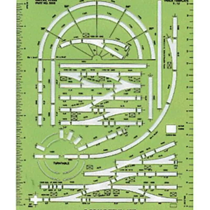 Trains|CTT 3000 Template G scale - Model Train Junction: Quality Parts and Art Supplies