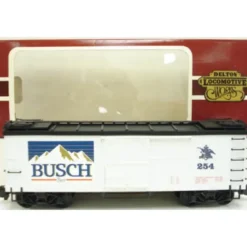 Trains|Delton 4255A4 G Scale Busch Beer Boxcar #254 - Model Train Junction: Quality Parts and Art Supplies