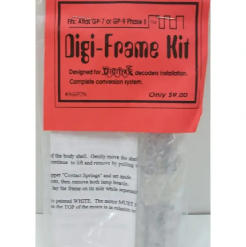 Trains|Digitrax AGP7N Atlas GP-7 or GP-9 Frame Kit - Model Train Junction: Quality Parts and Art Supplies