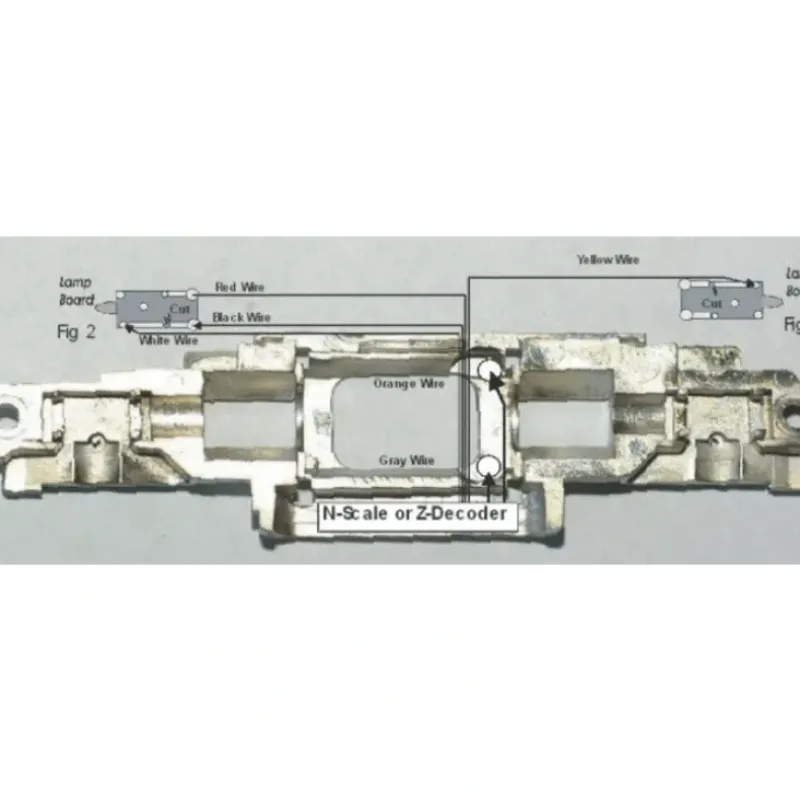 Trains|Digitrax KSD4045N Kato SD40/45 Frame Kit - Model Train Junction: Quality Parts and Art Supplies