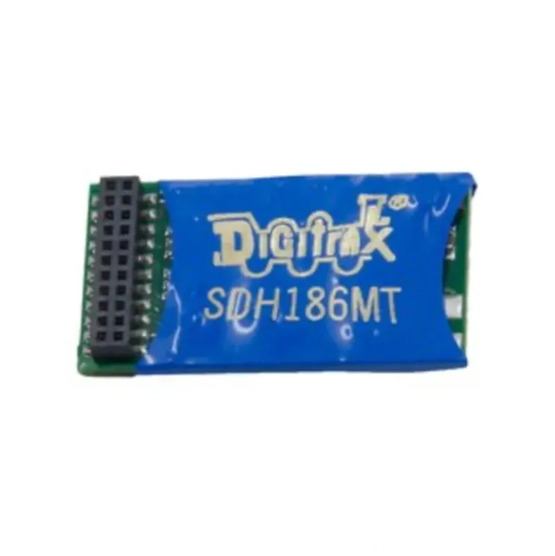 Digitrax, SDH186MT, Premium 8-Bit SoundFX Mobile Decoder, 21MTC interface - Model Train Junction: Quality Parts and Art Supplies New