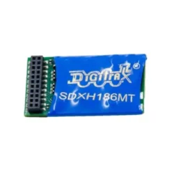 Digitrax, SDXH186MT, Premium 16-Bit Sound Decoder, 21 Pin MTC interface - Model Train Junction: Quality Parts and Art Supplies Discount