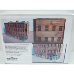 Trains|Downtown Deco DD1010 Old Brownstone Drugstore Kit - Model Train Junction: Quality Parts and Art Supplies