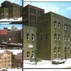 Trains|DPM 36100 HO Arched Window Industrial Building Kit - Model Train Junction: Quality Parts and Art Supplies