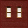 Trains|DPM 301-33 HO Dock Level Wall Sections W/Rectangular Windows Kit - Model Train Junction: Quality Parts and Art Supplies