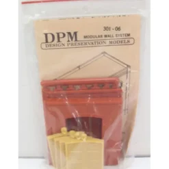 Trains|DPM 301-06 HO Dock Level Wall Sections W/Freight Door Kit - Model Train Junction: Quality Parts and Art Supplies