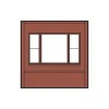 Trains|DPM 301-63 HO Dock Level Wall Sections W/20th Century Window Kit - Model Train Junction: Quality Parts and Art Supplies