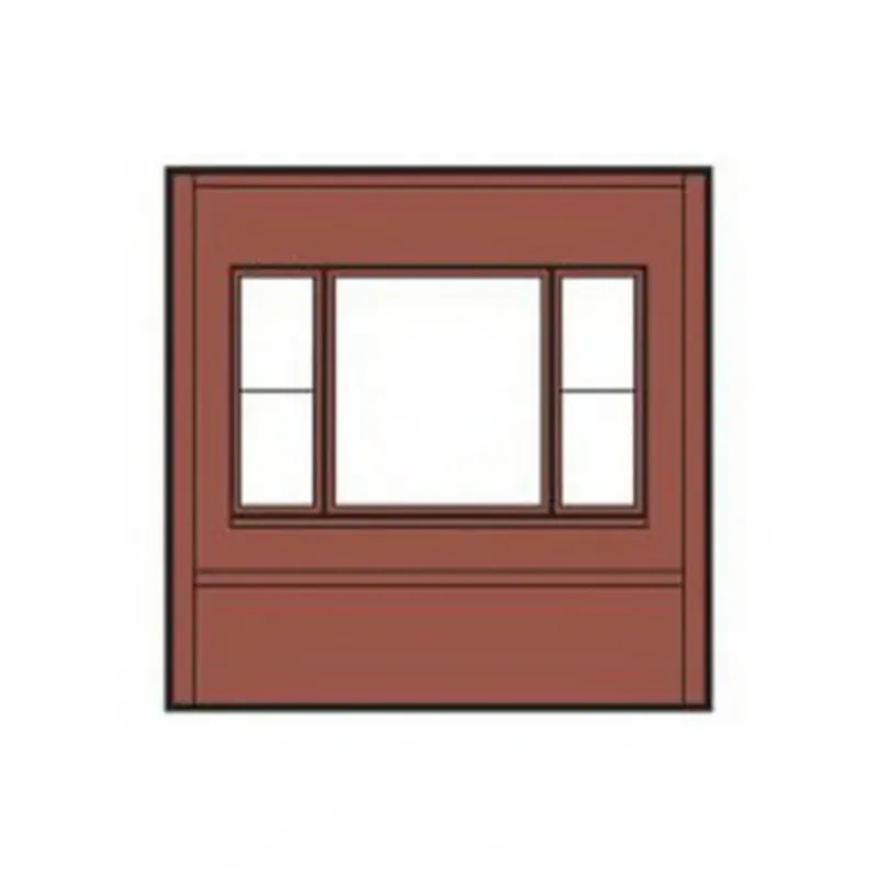 Trains|DPM 301-63 HO Dock Level Wall Sections W/20th Century Window Kit - Model Train Junction: Quality Parts and Art Supplies