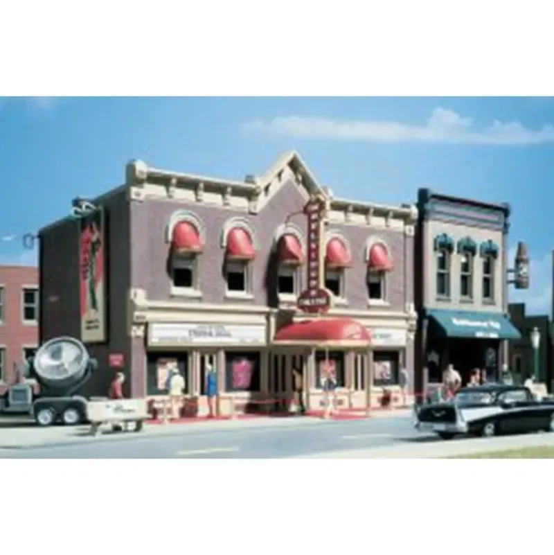 Trains|DPM 40300 HO Entertainment District Building Kit - Model Train Junction: Quality Parts and Art Supplies