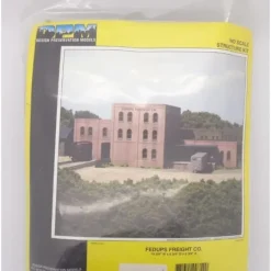 Trains|DPM 35400 HO Fedups Freight Co. 19 3/4" W x 8 3/4" D x 6 3/4" H Building Kit - Model Train Junction: Quality Parts and Art Supplies