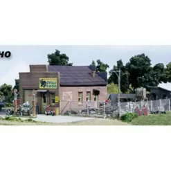 Trains|DPM 40600 HO Harlee & Sons Cycle Shop Kit - Model Train Junction: Quality Parts and Art Supplies