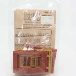Trains|DPM 301-67 HO One-Story Wall Sections w/20th Century Window Kit - Model Train Junction: Quality Parts and Art Supplies