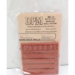 Trains|DPM 301-17 HO Plain Cornices Kit (Pack of 8) - Model Train Junction: Quality Parts and Art Supplies