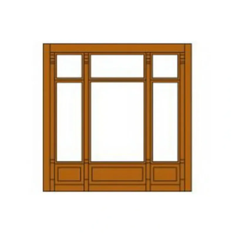 Trains|DPM 301-42 HO Street Level Wall Sections w/Victorian Window Kit - Model Train Junction: Quality Parts and Art Supplies