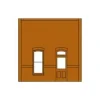 Trains|DPM 301-31 HO Street Level Wall Sections With Rectangular Entry Kit - Model Train Junction: Quality Parts and Art Supplies