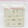 Trains|DPM 11100 HO Townhouse #3 Structures 2-1/2" W x 4-1/4" D x 4-7/8" H Building Kit - Model Train Junction: Quality Parts and Art Supplies