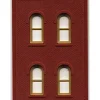 Trains|DPM 301-08 HO Two-Story Arched Wall Sections W/4 Arched Windows Building Kit - Model Train Junction: Quality Parts and Art Supplies