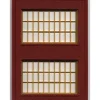 Trains|DPM 301-74 HO Two-Story Wall Sections W/2 Steel Sash Windows Kit - Model Train Junction: Quality Parts and Art Supplies