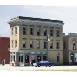 Trains|DPM 50700 N Corner Apothecary Building Kit - Model Train Junction: Quality Parts and Art Supplies