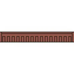 Trains|DPM 60132 N Cornice Modular Wall System Kit - Model Train Junction: Quality Parts and Art Supplies