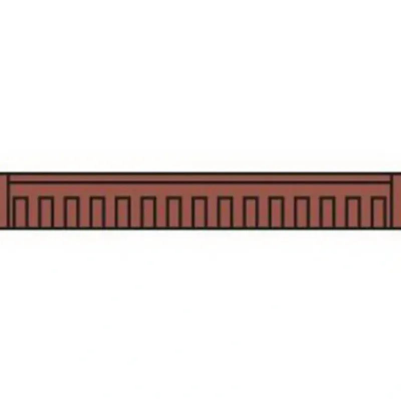 Trains|DPM 60132 N Cornice Modular Wall System Kit - Model Train Junction: Quality Parts and Art Supplies