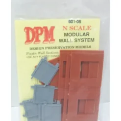 Trains|DPM 60105 N Dock Level Freight Door Kit (Pack of 3) - Model Train Junction: Quality Parts and Art Supplies