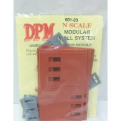 Trains|DPM 60123 N Modular Wall System Two-Story 6 Windows Kit (Pack of 3) - Model Train Junction: Quality Parts and Art Supplies