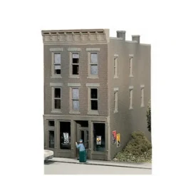 Trains|DPM 50100 N Scale Bruce's Bakery Building Kit - Model Train Junction: Quality Parts and Art Supplies