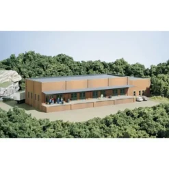 Trains|DPM 51000 N Trackside Transfer Building Kit - Model Train Junction: Quality Parts and Art Supplies