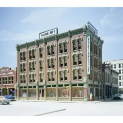 Trains|DPM 51600 N Wilhelmi's Mercantile Building Kit - Model Train Junction: Quality Parts and Art Supplies