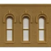 Trains|DPM 90102 O Arched Window Walls (Pack of 2) - Model Train Junction: Quality Parts and Art Supplies