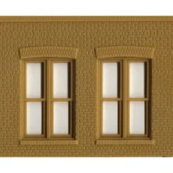 Trains|DPM 90106 O Double Rectangular Windows - Model Train Junction: Quality Parts and Art Supplies