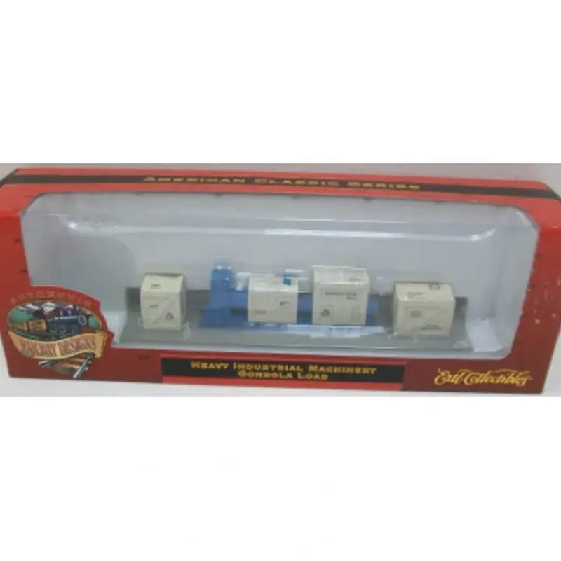 Trains|Ertl 4094 HO Heavy Industrial Machinery Gondola Load - Model Train Junction: Quality Parts and Art Supplies