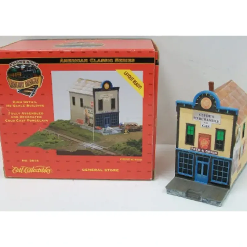 Trains|Ertl 3014 HO Scale General Store Built Up American Classic Series - Model Train Junction: Quality Parts and Art Supplies