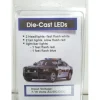 Trains|Evan Designs PSL18 Die-Cast Police Car LED Lights - Model Train Junction: Quality Parts and Art Supplies