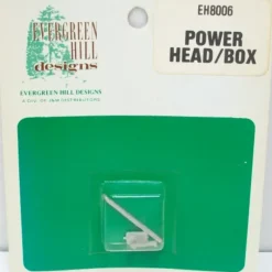 Trains|Evergreen Hill 8006 HO Power Head/Box Metal Kit. - Model Train Junction: Quality Parts and Art Supplies