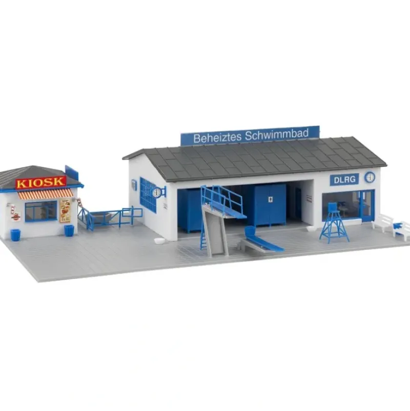 Trains|Faller 190136 HO Leisure Time Promotional-Set Building Kit - Model Train Junction: Quality Parts and Art Supplies