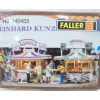 Trains|Faller 140453 HO Scale Concession Stand Building Kit (Set of 2) - Model Train Junction: Quality Parts and Art Supplies