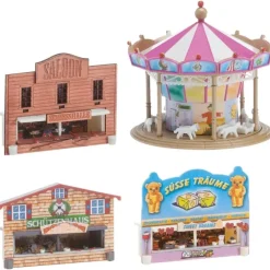Trains|Faller 231722 N Fairground Set Building Kit - Model Train Junction: Quality Parts and Art Supplies