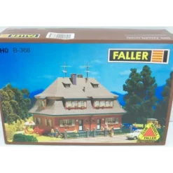 Trains|Faller B-368 HO Scale Apartment House Building Kit - Model Train Junction: Quality Parts and Art Supplies