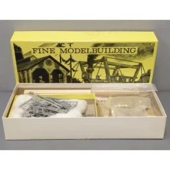 Trains|Fine Scale Miniatures 135 HO Scale Two-Stall Engine House Laser-Cut Building Kit LN/Box - Model Train Junction: Quality Parts and Art Supplies