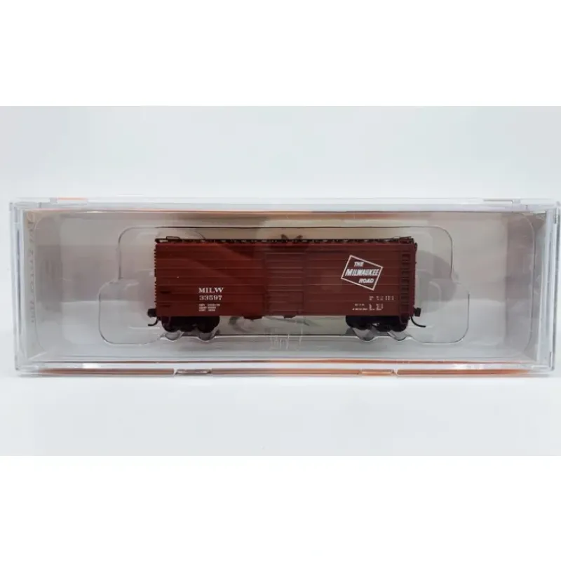 Trains|Fox Valley Models 9008-4 N Milwaukee "Logo Only" Long Rib Boxcar #33597 - Model Train Junction: Quality Parts and Art Supplies