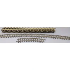 Trains|G Scale Assorted Curved & Straight Track Sections [7] - Model Train Junction: Quality Parts and Art Supplies