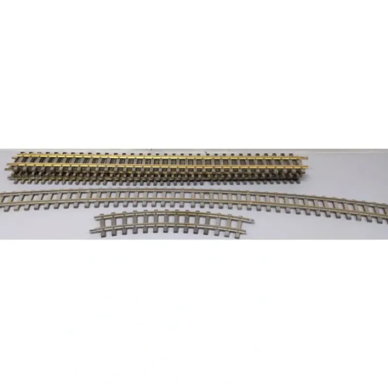 Trains|G Scale Assorted Curved & Straight Track Sections [7] - Model Train Junction: Quality Parts and Art Supplies