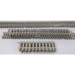 Trains|G Scale Assorted Straight Track Sections [8] - Model Train Junction: Quality Parts and Art Supplies
