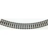 Trains|Gargraves 42-402-SW S Gauge Stainless 42" Curve Wood Tie Sectional Track - Model Train Junction: Quality Parts and Art Supplies