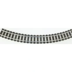 Trains|Gargraves 42-402-SW S Gauge Stainless 42" Curve Wood Tie Sectional Track - Model Train Junction: Quality Parts and Art Supplies